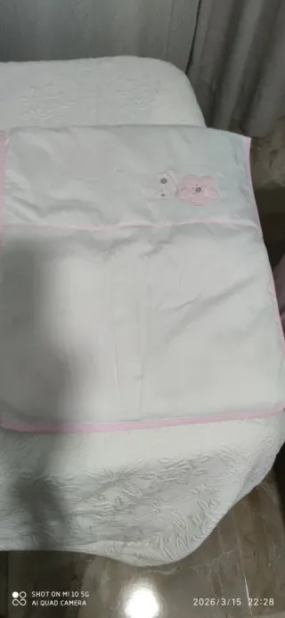 Minicuna,sábanas,endredones y protectores