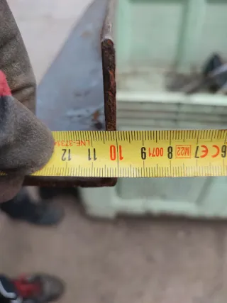 Ángulo hierro 60x60.