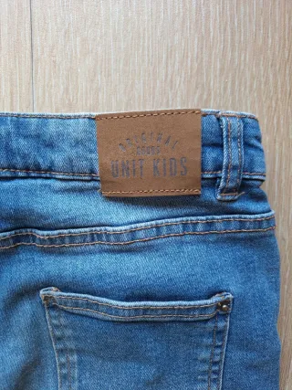 Pantalón vaquero niño azul