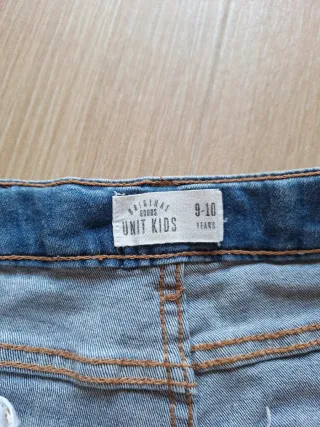 Pantalón vaquero niño azul