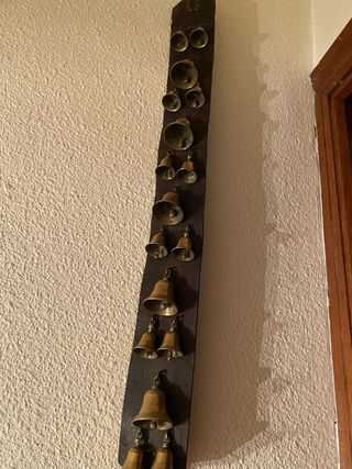 Campane da cavallo antiche a tre strisce