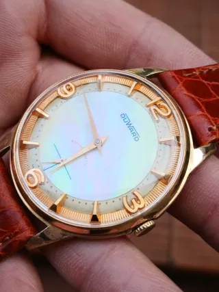 Reloj Duward Cuerda Caballero Vintage Oro