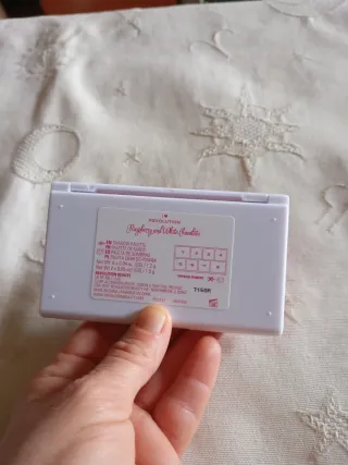 Paleta Sombras Chocolate Roja Blanca