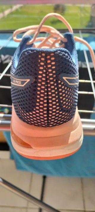 Zapatillas Asics Mujer Azul y Rosa