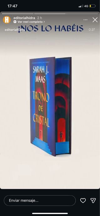 NUEVAS EDICIONES CONFIRMADAS SAGA TRONO DE CRISTAL