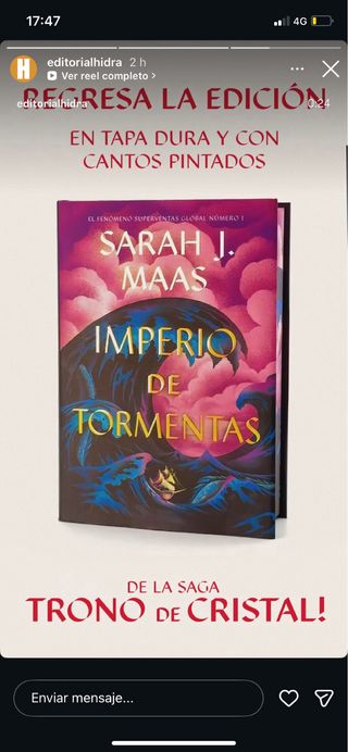 NUEVAS EDICIONES CONFIRMADAS SAGA TRONO DE CRISTAL