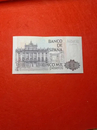 Billete 5000 Pesetas España 1979