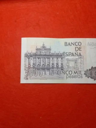 Billete 5000 Pesetas España 1979