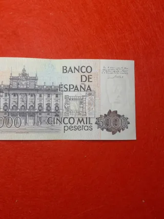 Billete 5000 Pesetas España 1979