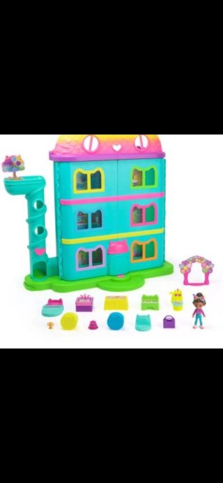 Casa Gaby Gato+13 piezas Colección Extra(incluidas
