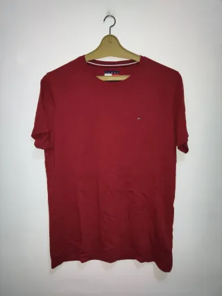 Camiseta Tommy Hilfiger Roja Talla L