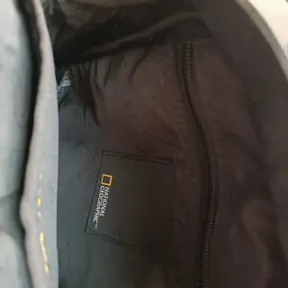 Bolso National Geographic Beige Negro Unisex