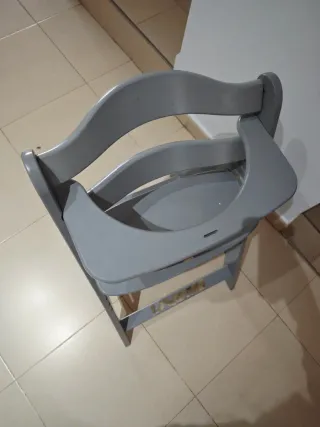 Trona evolutiva gris