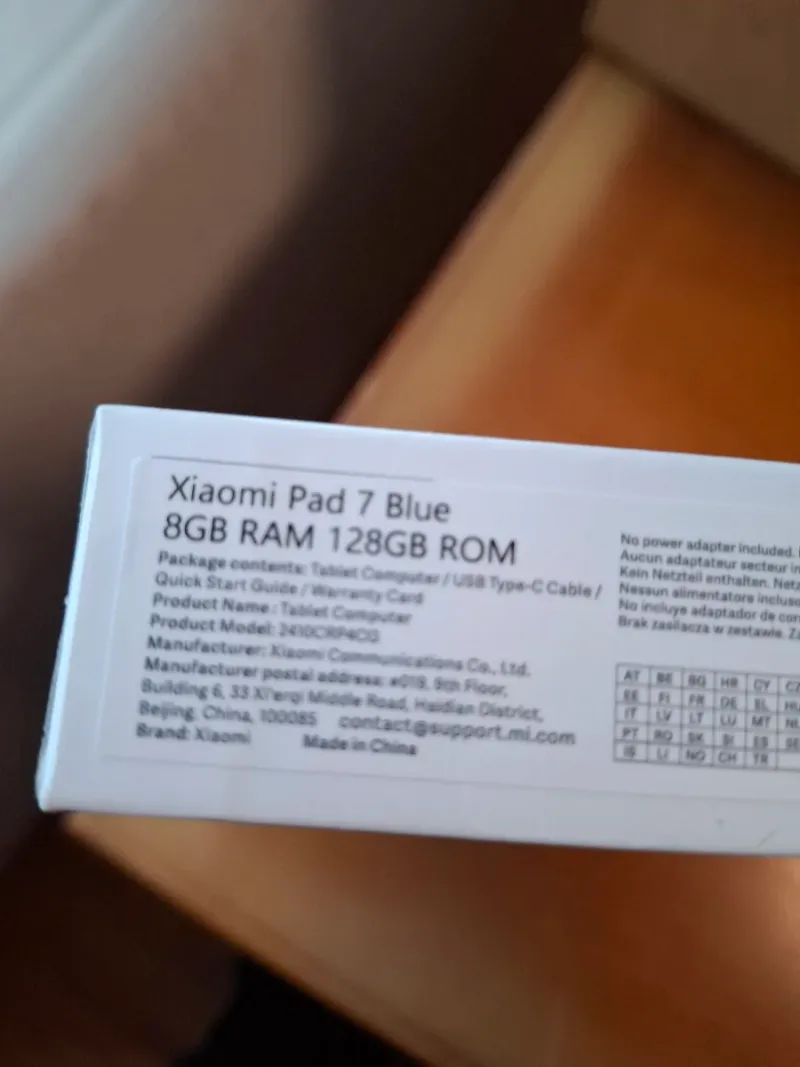 Xiaomi Pad 7, nueva, precintada afbeelding 2