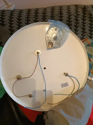 Lámpara infantil cohete espacial