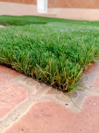 Césped Artificial Verde