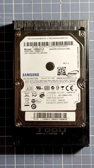 Disco Duro Externo 640GB USB 3.0