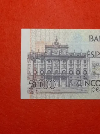 Billete 5000 Pesetas Banco de España 1979