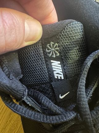 Zapatillas Nike Running Mujer Negras Blancas