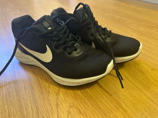 Zapatillas Nike Running Mujer Negras Blancas