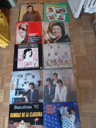 Lote 11 vinilos flamenco y sevillanas
