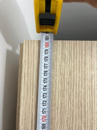 Armario IKEA 2 puertas madera claro