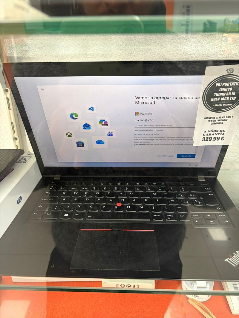 Lenovo Thinkpad i5 8va Gen 16GB 1TB + Cargador