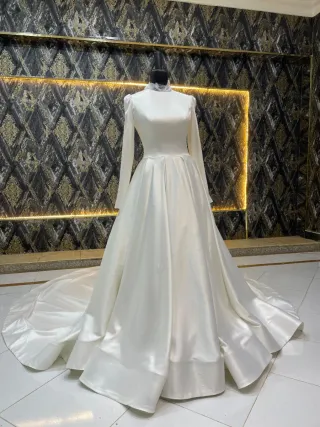 Vestido de Novia Blanco Perlas