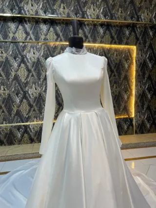 Vestido de Novia Blanco Perlas