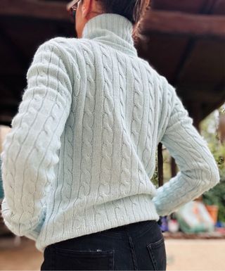 Cardigan lana, cashmere e alpaca