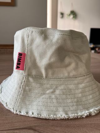 Gorro bucket Bimba y Lola algodón verde