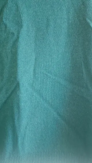 Jersey Adolfo Domínguez cuello alto verde azulado