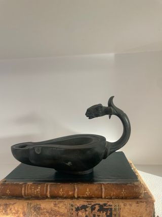 Cascanueces antiguo bronce cabeza animal