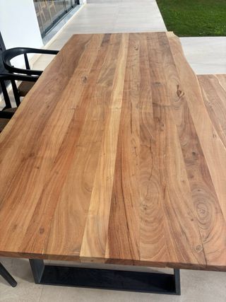 Mesa Comedor Acacia Kave Home 2.20x1m