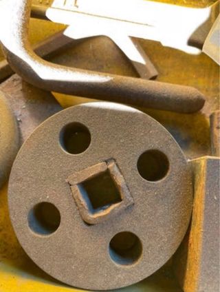 Torsionadora para cuadradillo de hierro