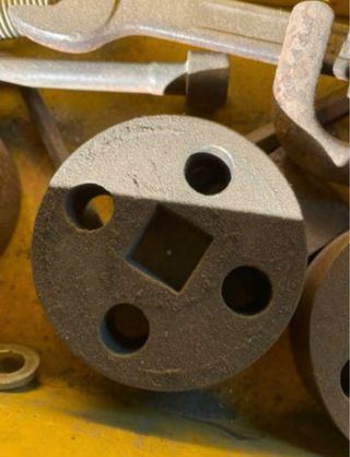 Torsionadora para cuadradillo de hierro