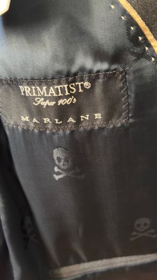 Traje Scalpers Azul Marino Talla 46