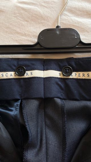 Traje Scalpers Azul Marino Talla 46