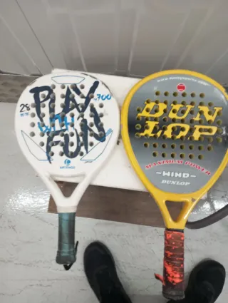 Palas de pádel Dunlop, Head y Bullpadel