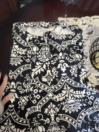 Vestido corto estampado