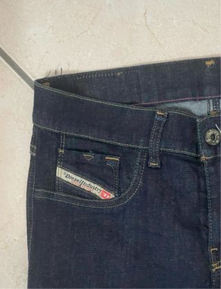 Diesel Jeans Vintage Lavaggio Scuro Taglia 27
