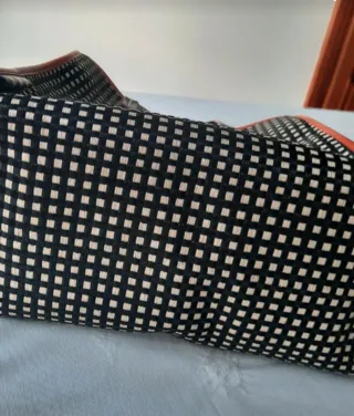 Bolso Manila Negro y Naranja