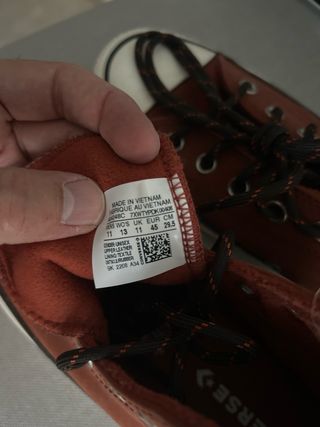 Converse Edición Limitada Marrón/Rojo