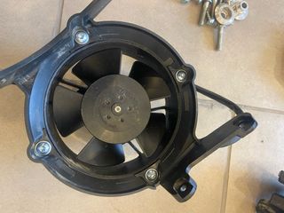 Protecciones KTM cubre carter ventilador