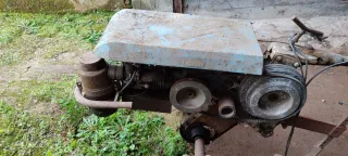 Motocultor Montesa con piezas