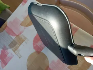 Sartén grill negra con mango