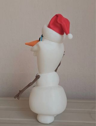 Figura Olaf Frozen con gorro