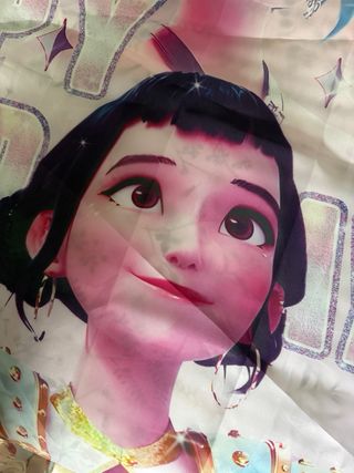 Banner photocall cumpleaños Kpop Huntrix