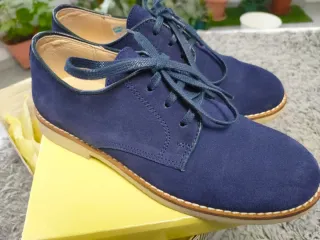Zapatos niño azul marino talla 34
