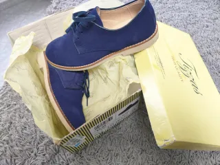 Zapatos niño azul marino talla 34